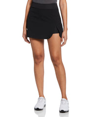 Perforated Woven Golf Skort (Caviar) 