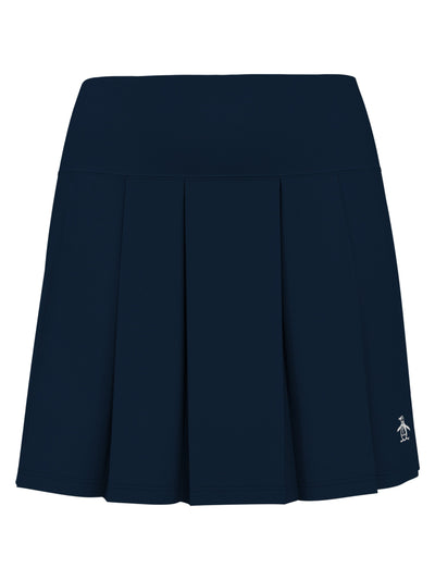 Women's Pleated 17" Golf Skort (Black Iris) 