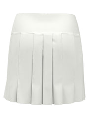 Women's Pleated 17" Golf Skort (Bright White) 