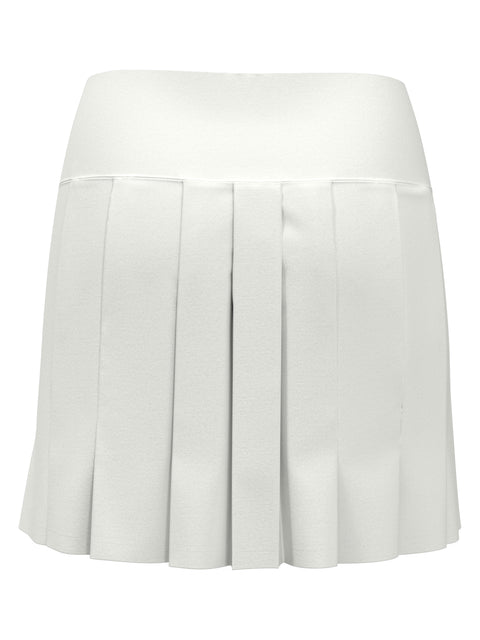 Women's Pleated 17" Golf Skort (Bright White) 