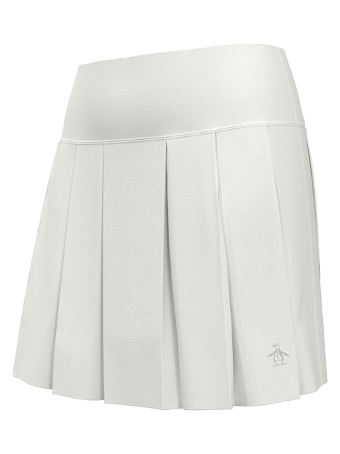 Women's Pleated 17" Golf Skort (Bright White) 