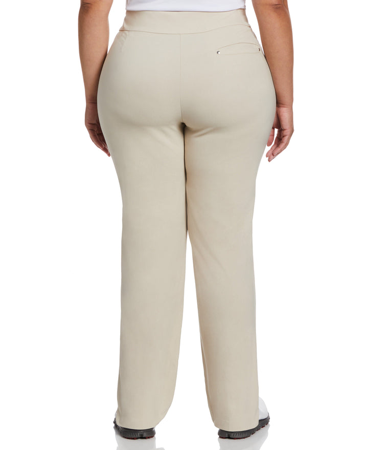 Plus Size Pull-On Golf Pant (Silver Lining) 