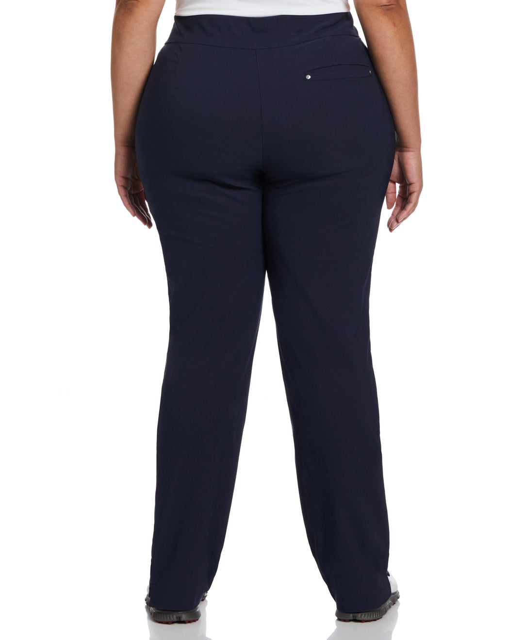 Plus Size Pull-On Golf Pant (Black Iris) 