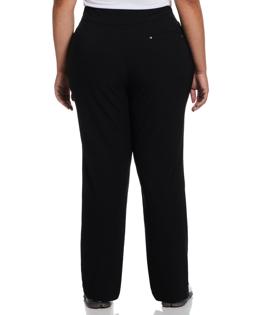 Plus Size Pull-On Golf Pant (Caviar) 