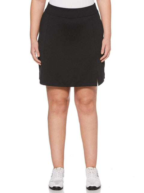 Women's Plus Solid Stretch Skort