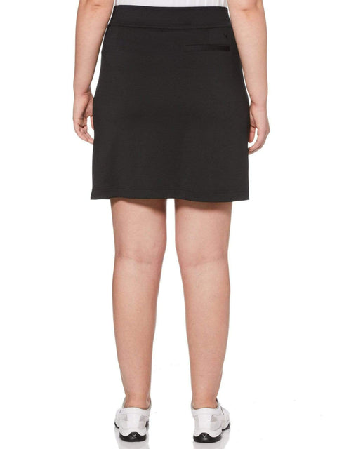 Women's Plus Solid Stretch Skort