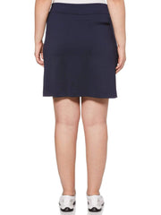 Women's Plus Solid Stretch Skort