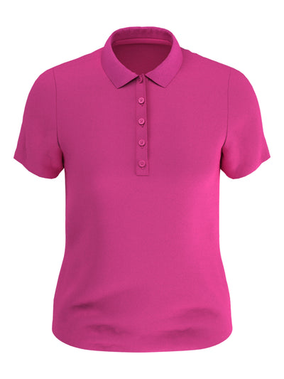 Plus Swing Tech Golf Polo (Lilac Rose) 