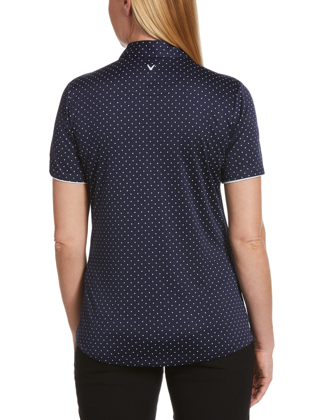 Women's Polka Dot Polo-Polos-Callaway