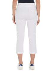 Pull-On Golf Capri Pant (Bright White) 