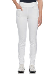 Plus Size Pull-On Golf Pant (Bright White) 