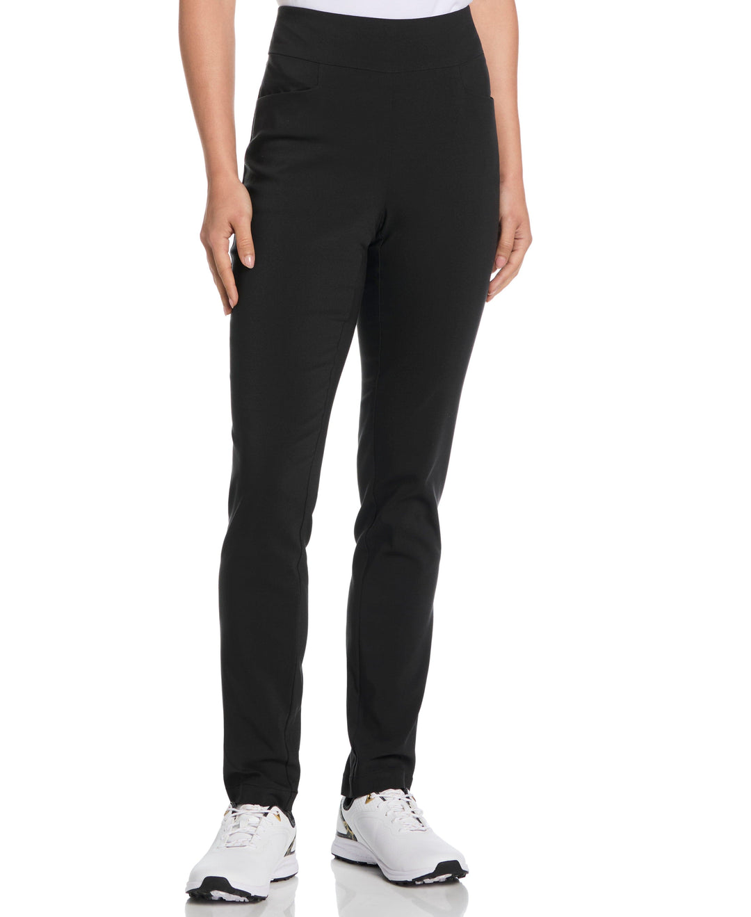 Women's Stretch Pull-On Golf Pant (Caviar) 