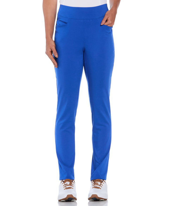 Women's Stretch Pull-On Golf Pant (Blue Tattoo) 