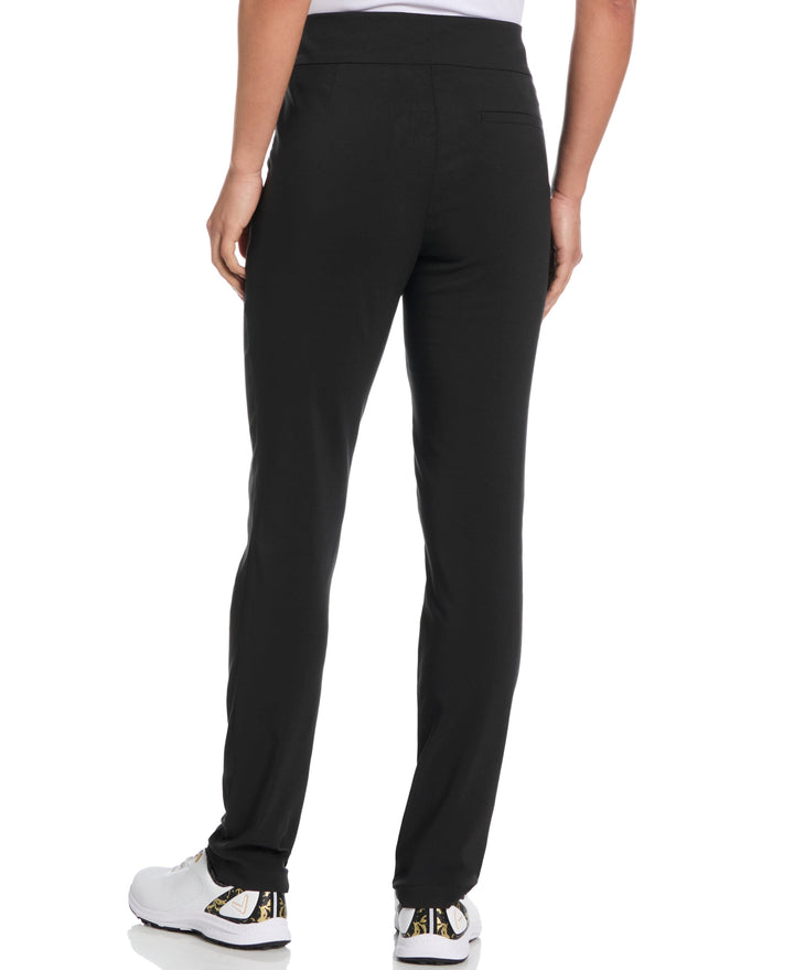Women's Stretch Pull-On Golf Pant (Caviar) 