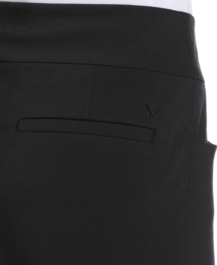 Women's Stretch Pull-On Golf Pant (Caviar) 