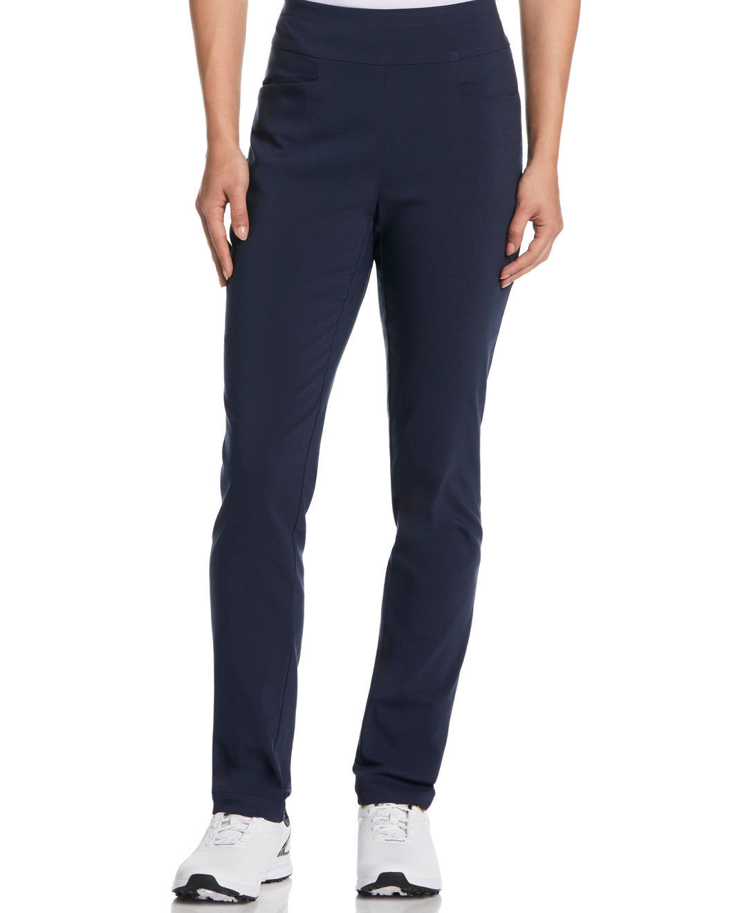 Women's Stretch Pull-On Golf Pant (Black Iris) 