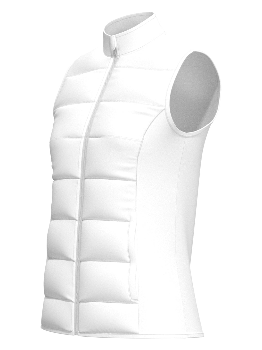 Women's Quilted Front Vest - PACK AND HOLD