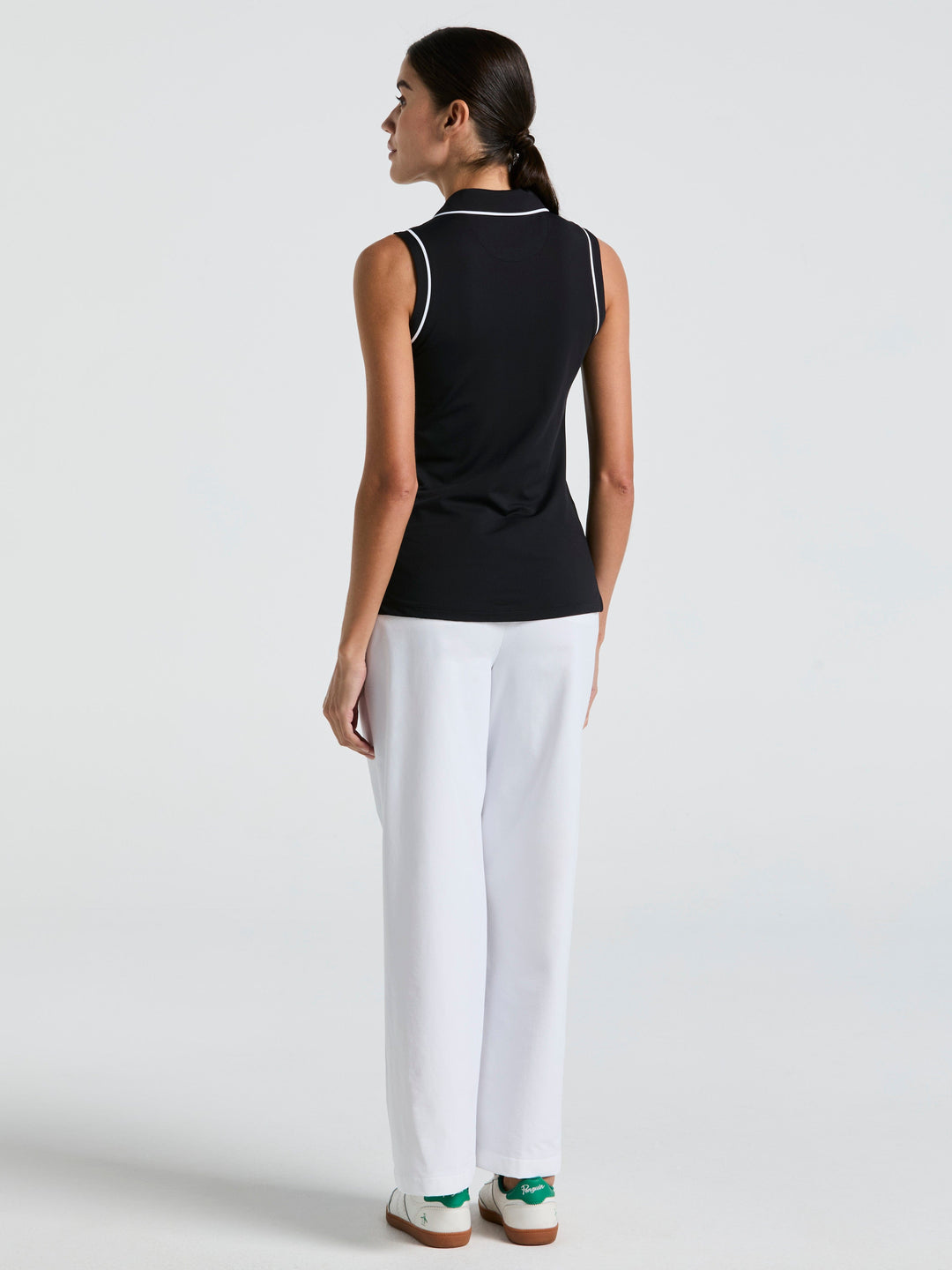 Relaxed Golf Trouser (Bright White) 