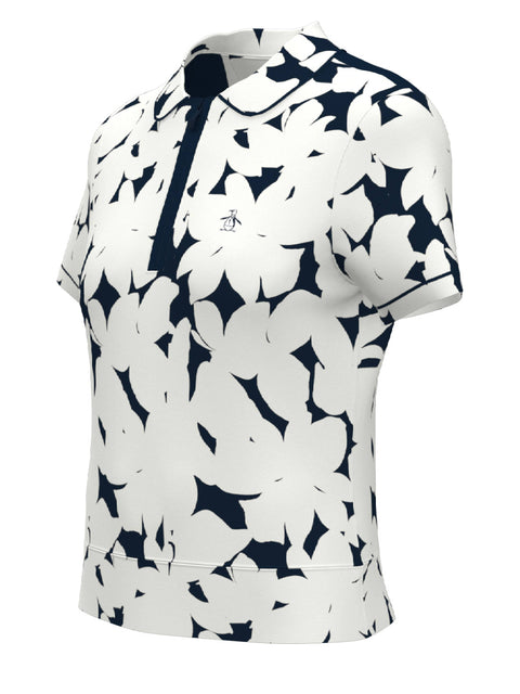 Women's Riviera Floral Golf Polo Shirt