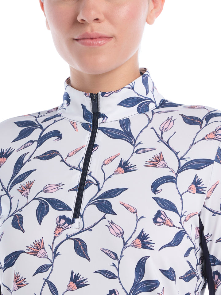Women's Sketchbook Floral Print Sun Protection