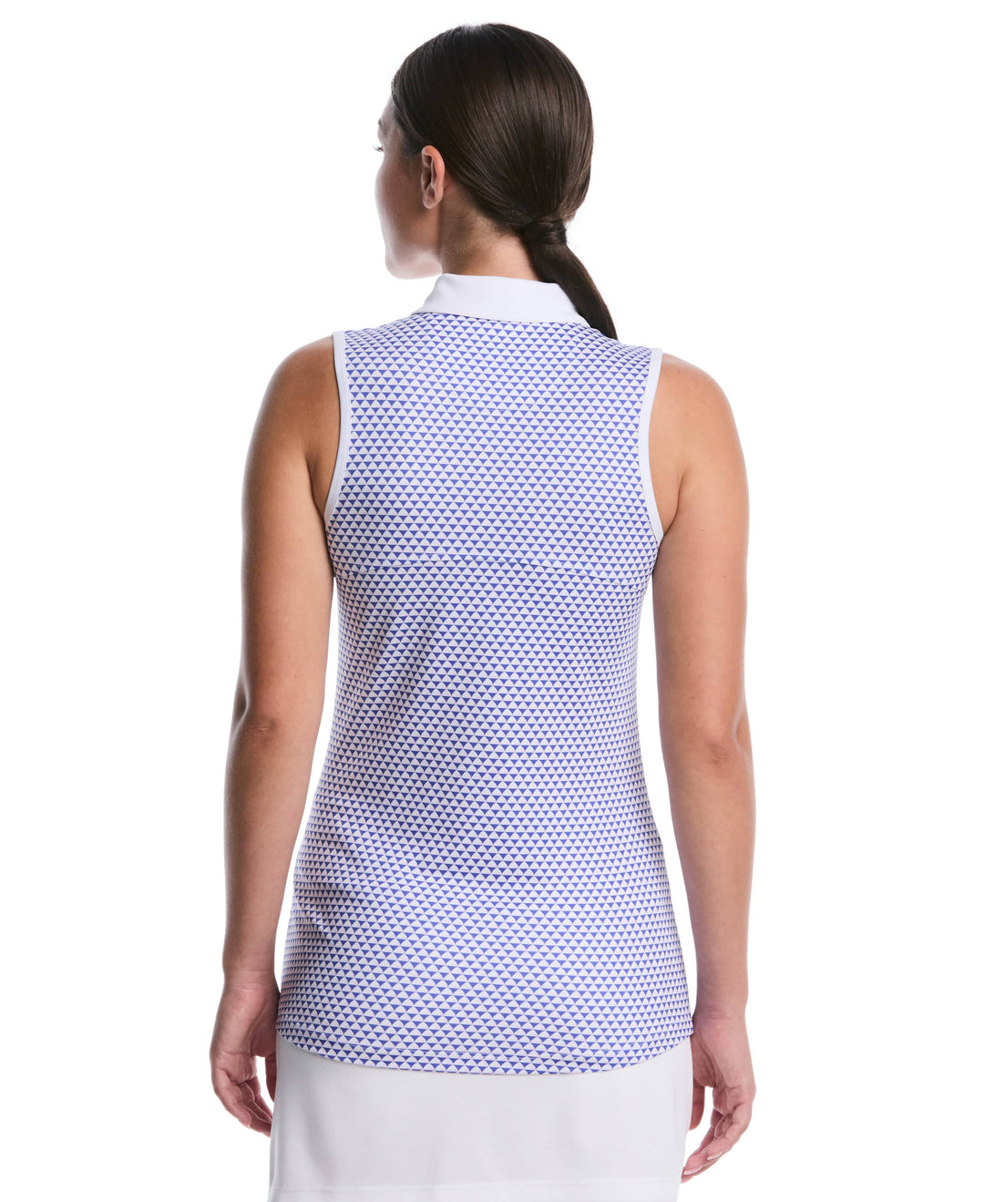 Solid Button Placket Golf Polo (Dazzling Blue) 