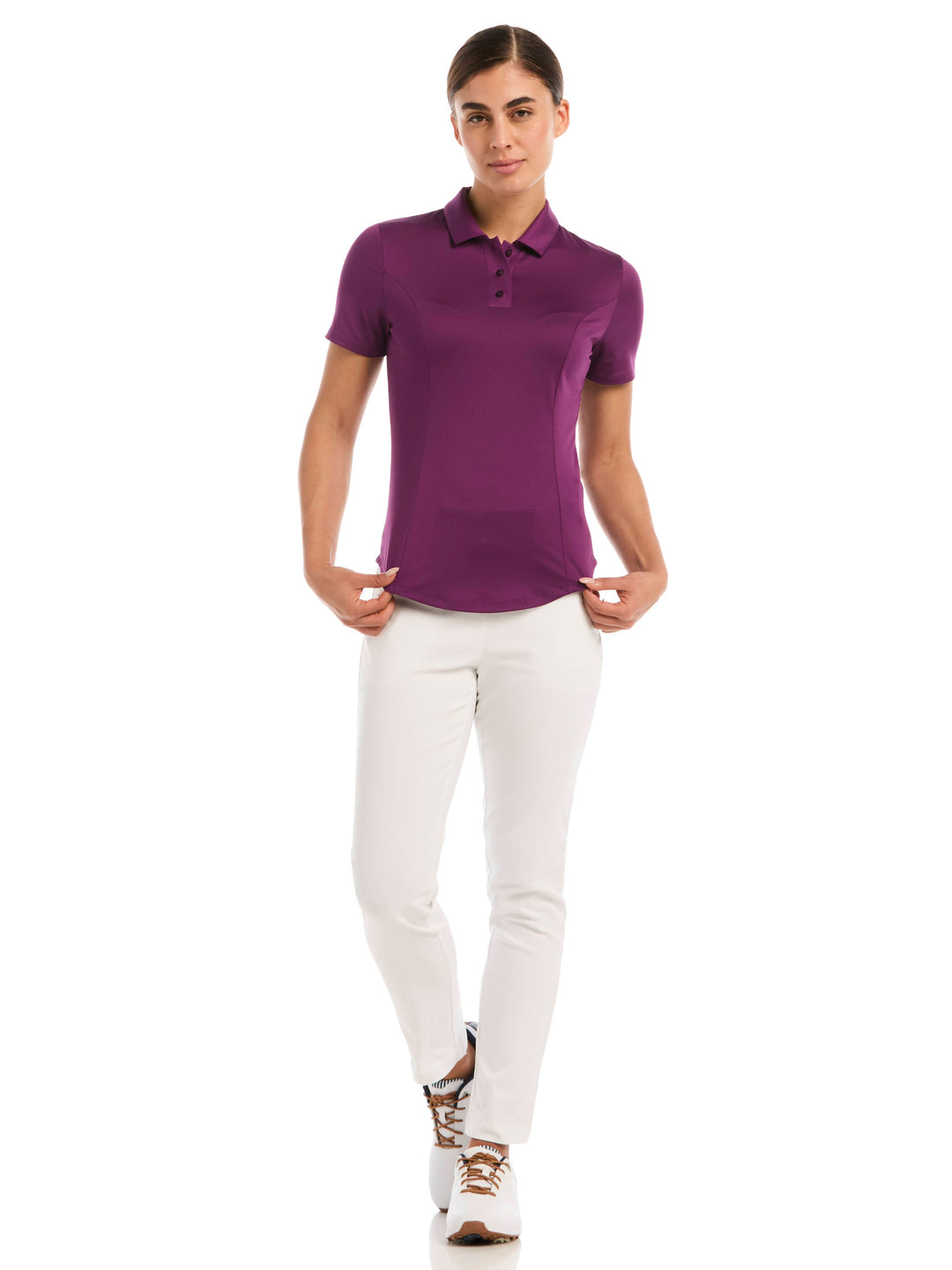 Women's Solid Performance Polo