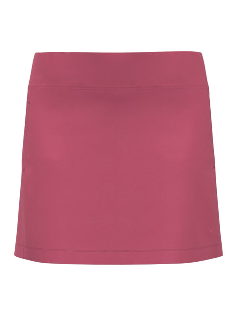 Womens Solid Skort (Fruit Dove) 