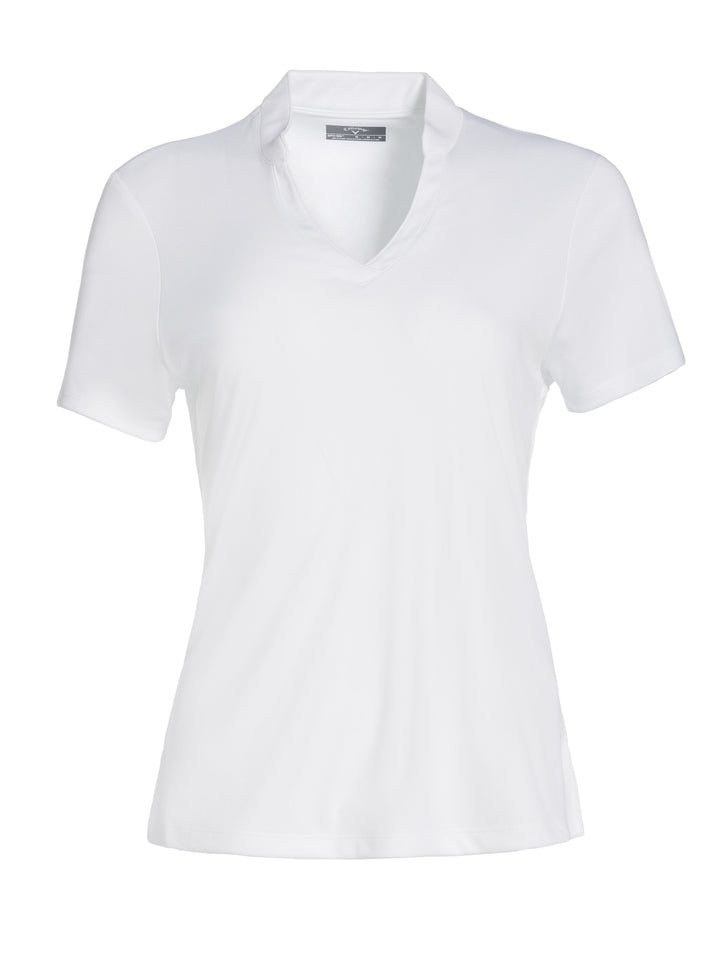 Women's Solid V-Neck Tee