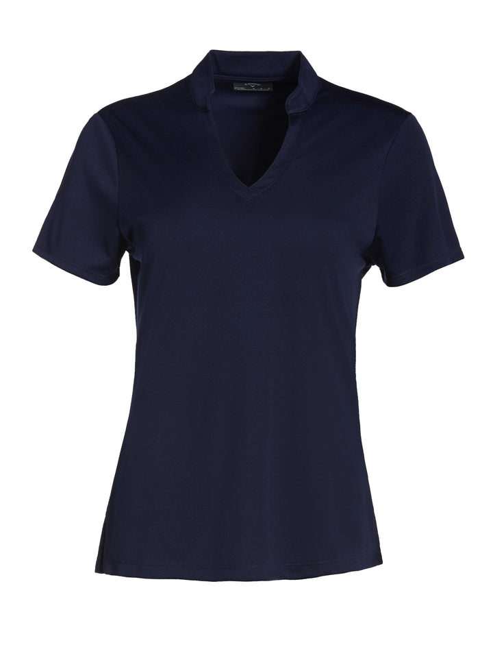 Women's Solid V-Neck Tee