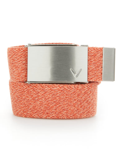 Ladies Stretch Webbed Belt (Nectarine Htr) 