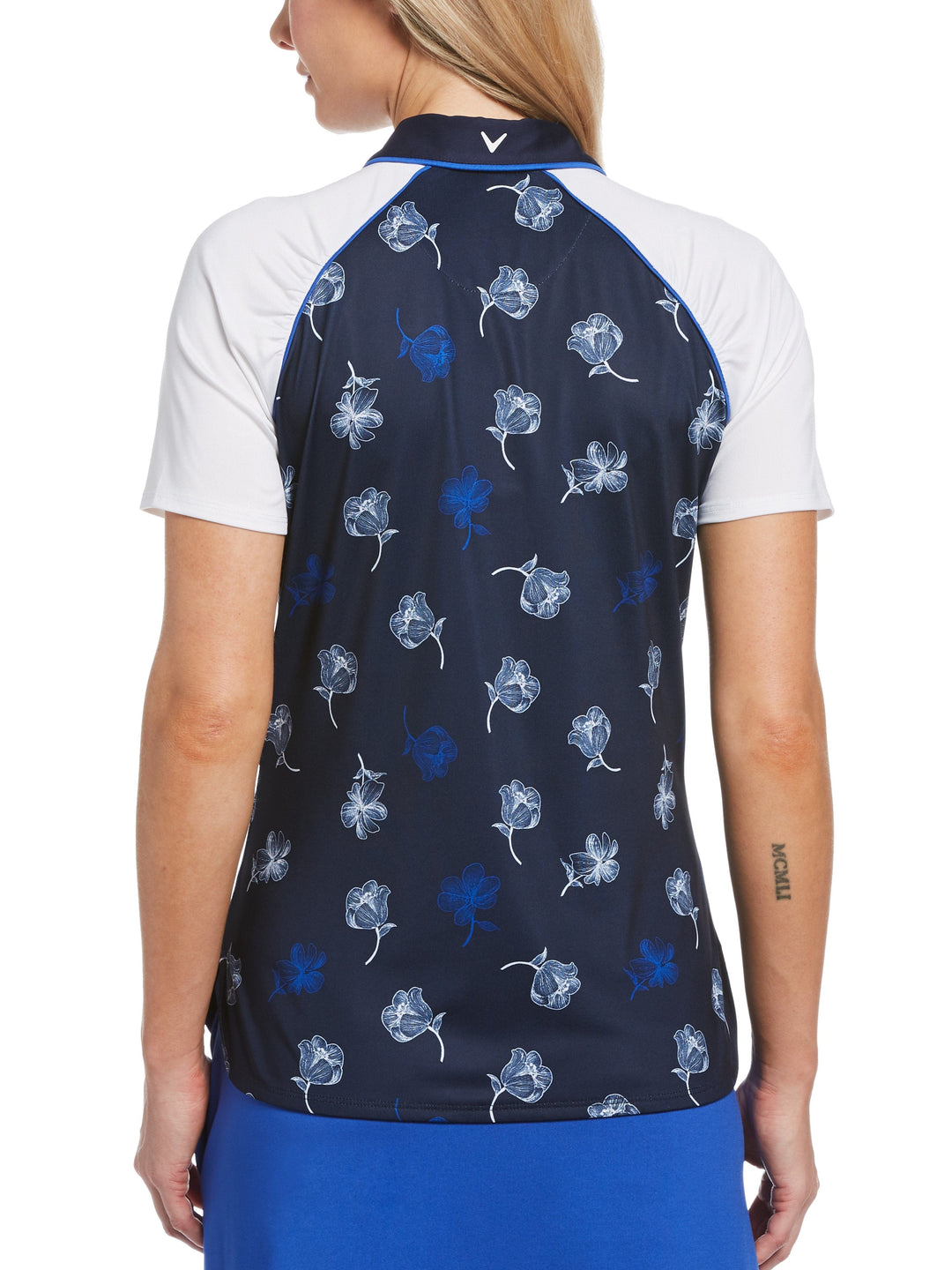 Women's Swing Tech™ Floral Print Golf Polo