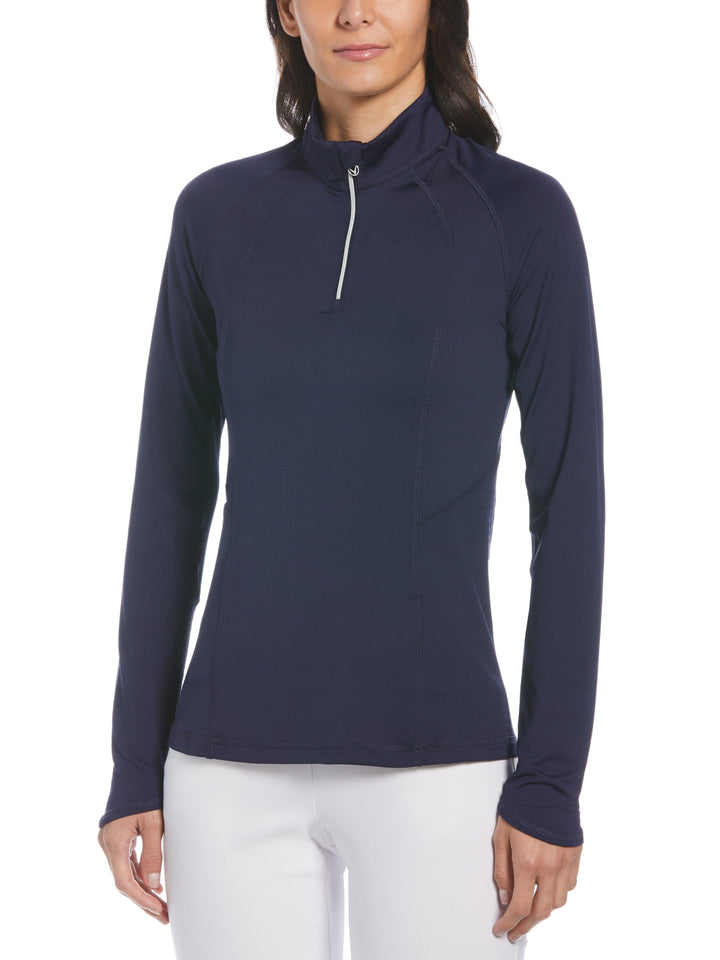 Women's Swing Tech™ Sun Protection Quarter Zip Pullover
