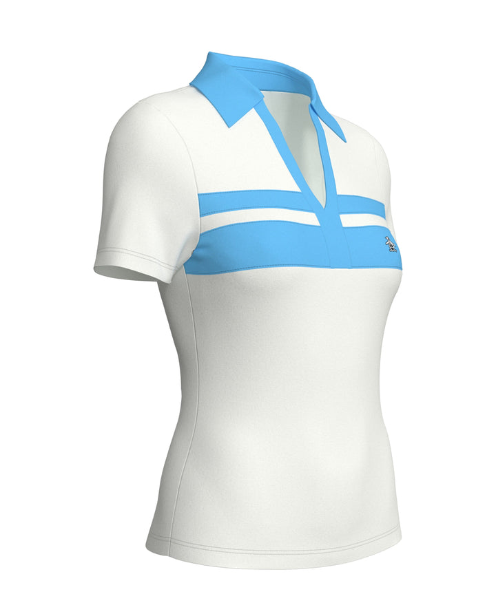 Women's Tennis Color Block Polo