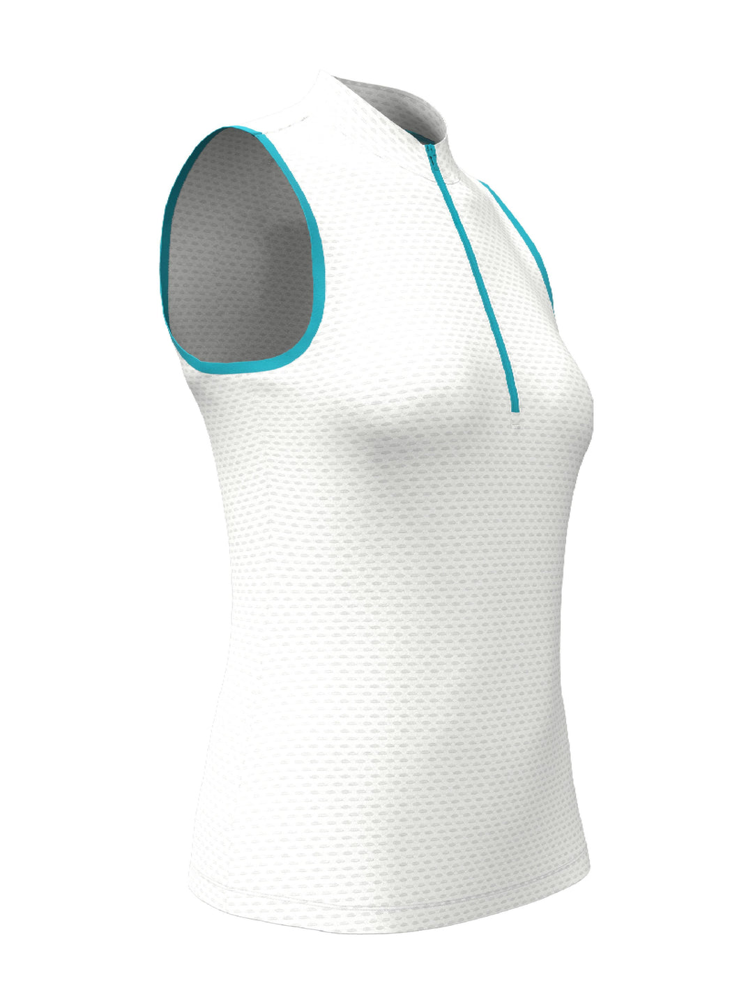 Women's Textured Color Block Golf Shirt