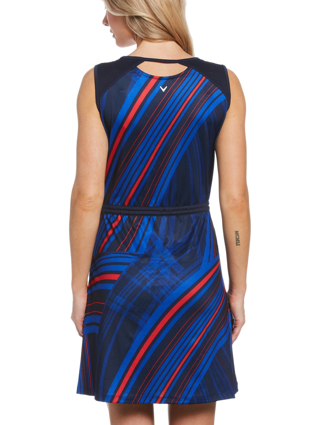 Women's TrueSculpt™ Allover Ski Lines Print Golf Dress