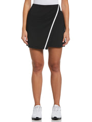 Womens TrueSculpt™ Wrap Colourblock Skort (Caviar) 