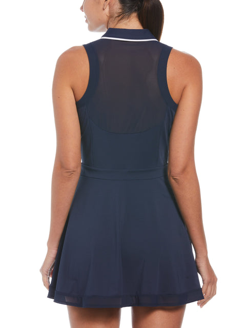 Veronica Golf Dress with Shorts (Black Iris) 