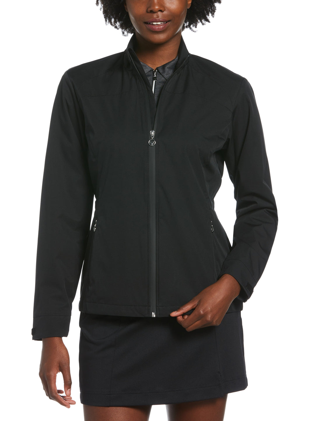 Womens Windwear Jacket (Caviar) 
