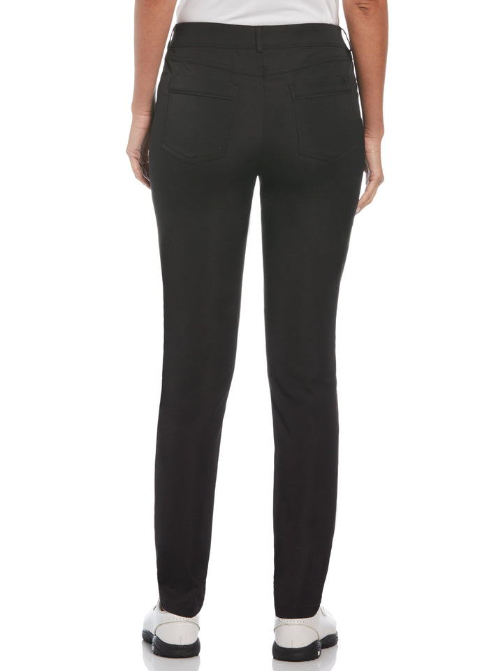 Womens Veronica 5-Pocket Full Length Golf Trousers (Caviar) 