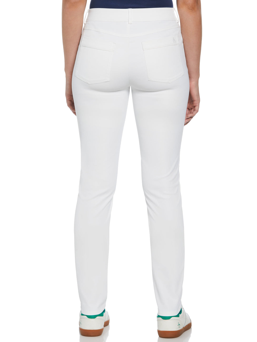 Womens Veronica 5-Pocket Full Length Golf Trousers (Bright White) 