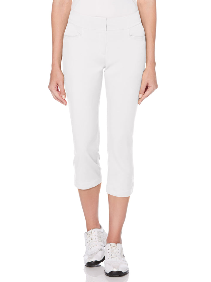 Women's Woven Capri Pant