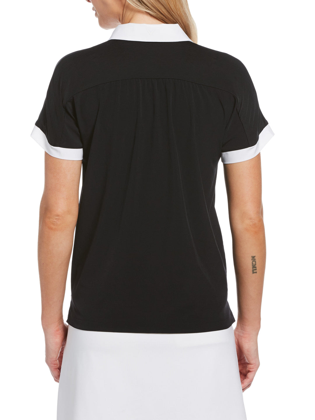 Women's Woven Golf Polo