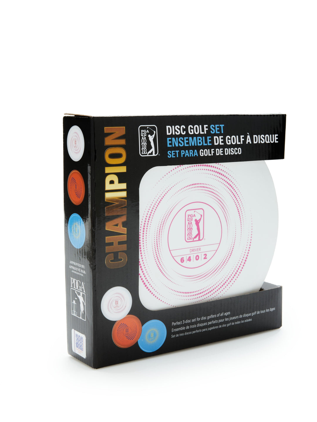 3 Disc Elevated Disc Golf Set