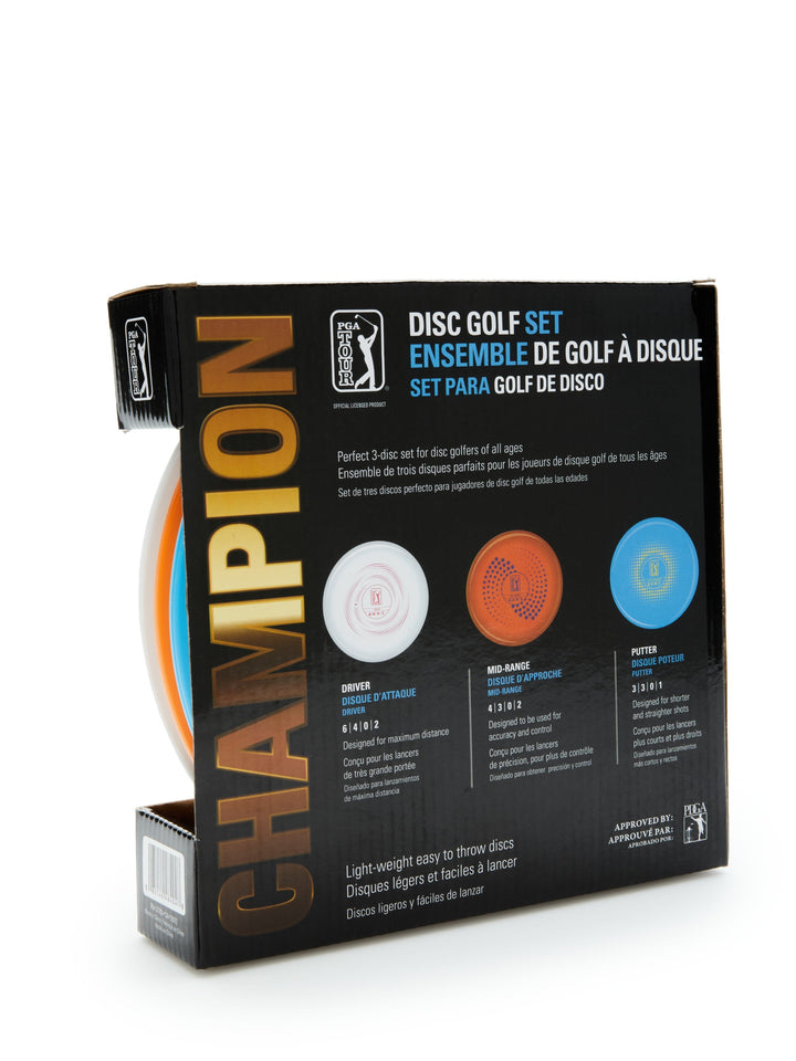 3 Disc Elevated Disc Golf Set