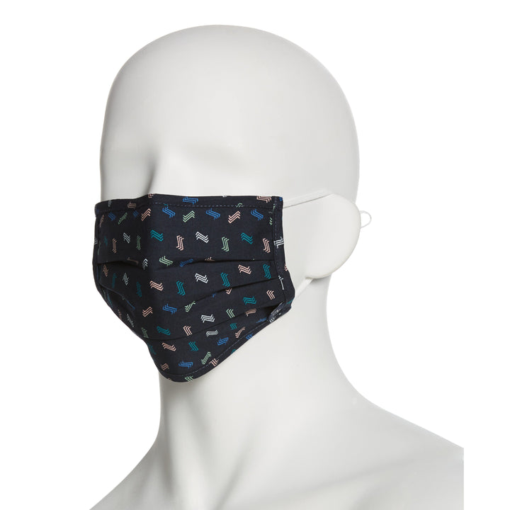 Assorted Poplin Print 3 Pack Pleated Face Mask (Assortment 133) 