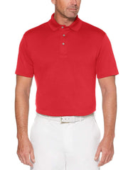 Big & Tall AirFlux™ Solid Mesh Polo