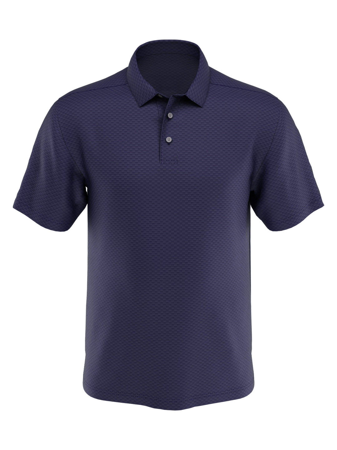 Big & Tall Faded Box Jacquard Golf Polo