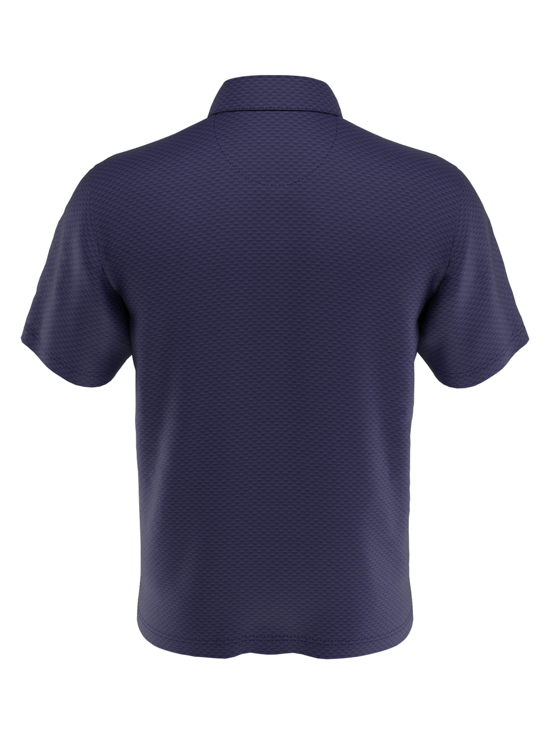 Big & Tall Faded Box Jacquard Golf Polo