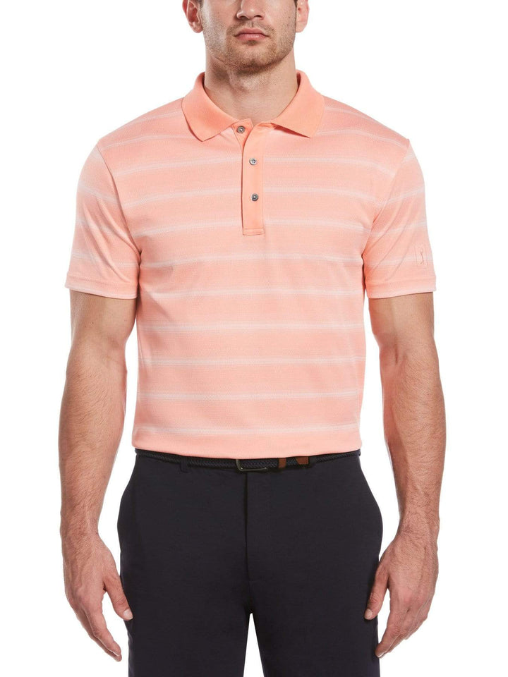 Big & Tall Gradient Striped Jacquard Polo