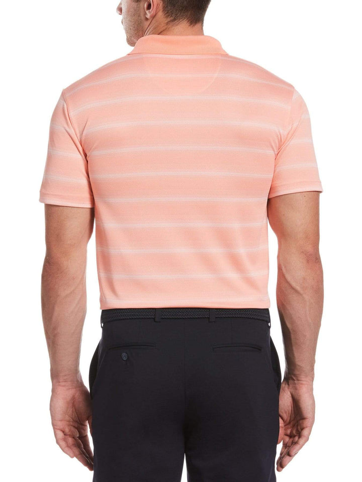 Big & Tall Gradient Striped Jacquard Polo